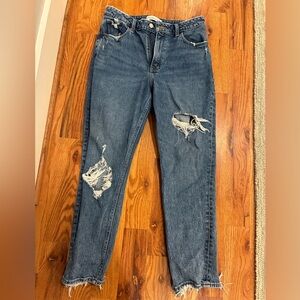 Abercrombie High Rise Mom Jean - 28/6